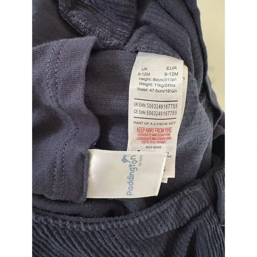 Unisex PADDINGTON Bear Jumper  9-12 Months